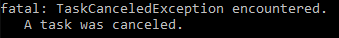 bitbucket error on windows - git push fatal: TaskCanceledException encountered. A task was canceled.