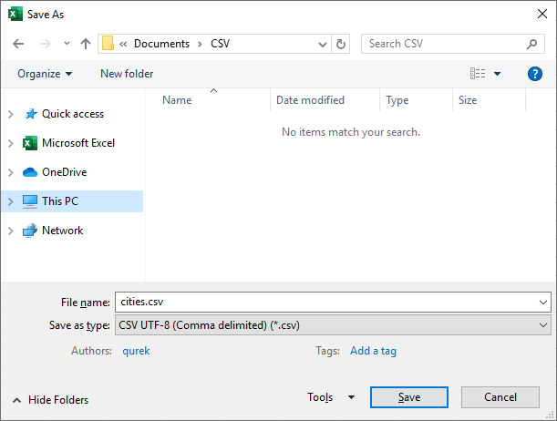 How To Convert Excel To Csv Utf 8