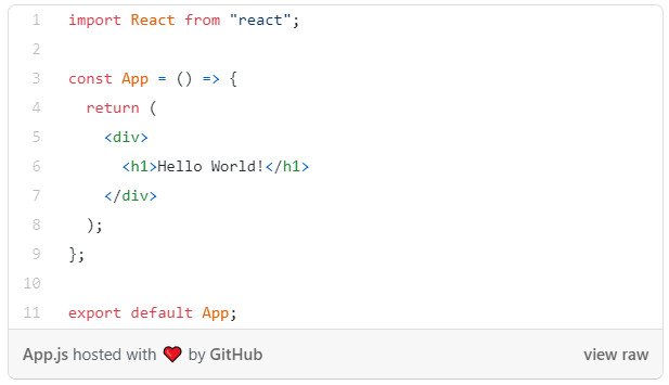GitHub Gist embedded in Medium