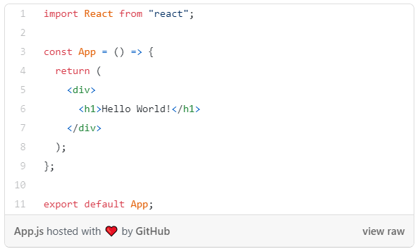 Medium - embedded GitHub Gist example