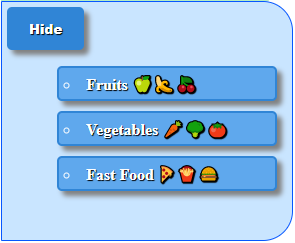 React - animated side menu example