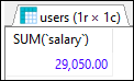 PostgreSQL - SUM() function result