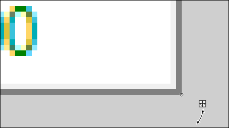 Paint.NET - end drawing border