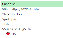 Base64 with unicode support in JavaScript
