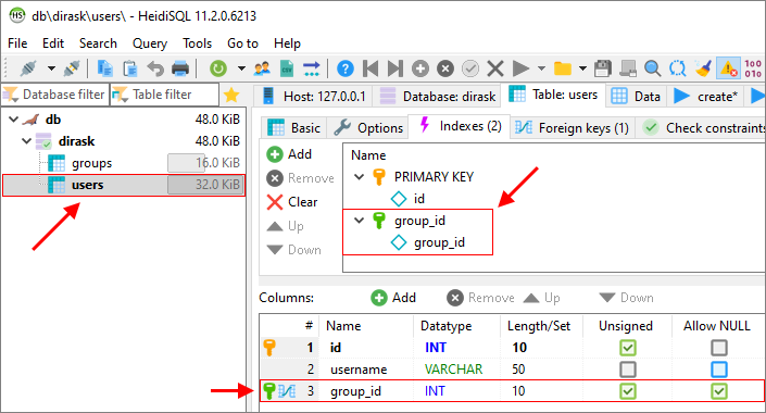 MS SQL Server - create a table with FOREIGN KEY