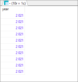 PostgreSQL - extract year from timestamp/interval 