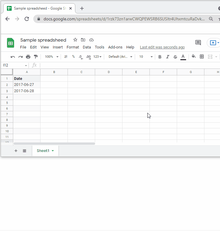 Google Sheets - how to add checkbox