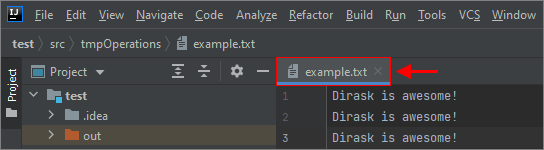 Java - append text to an existing file using Files.write - result