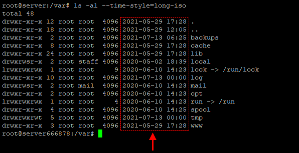 bash-format-date-time-from-ls-command-dirask