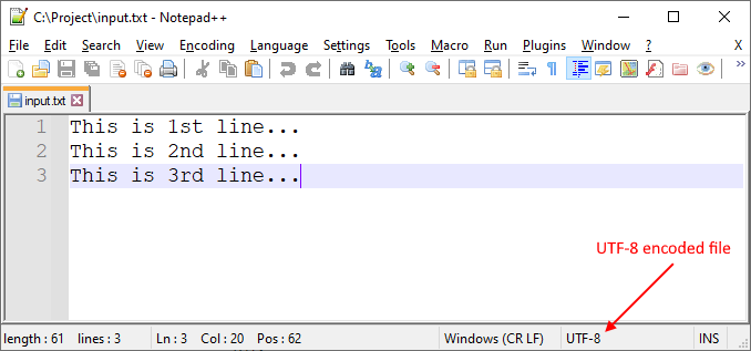 Example input.txt file ready as text in Java.