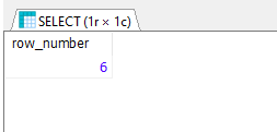 Found row number in MySQL.