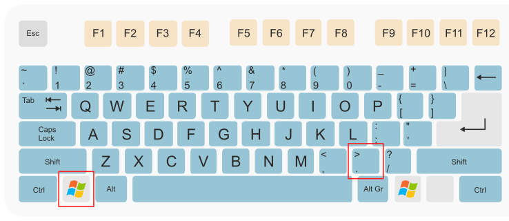 windows 10 emoji keyboard shortcut