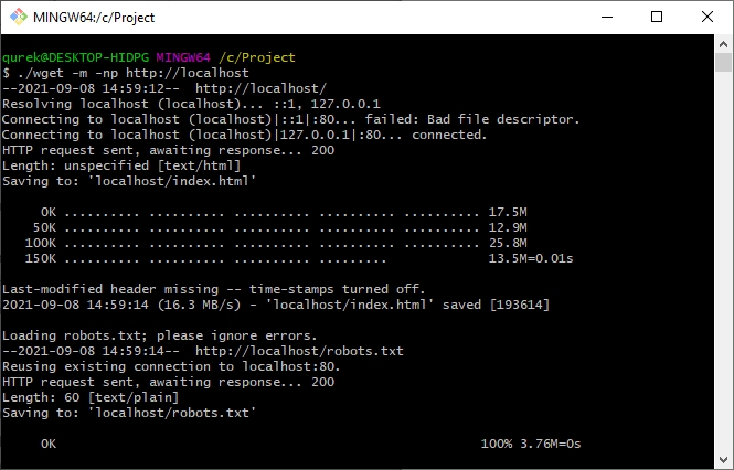 wget.exe - version for Windows